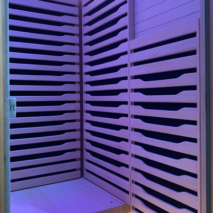 Blisspod | Helsinki | Full Spectrum Ultimate Indoor Sauna | Red Light Therapy | 2 Person