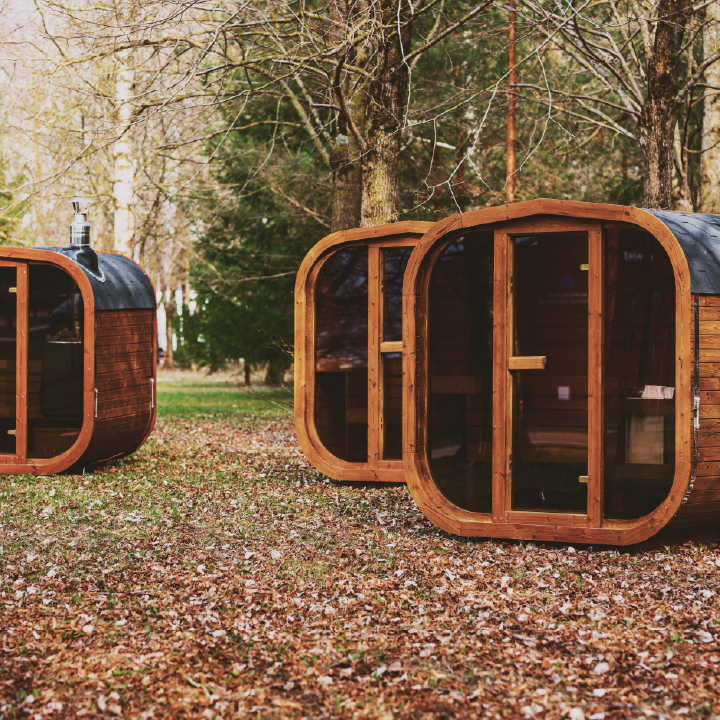 Mande Sauna MW12 ThermoWood for Your Perfect Backyard Retreat