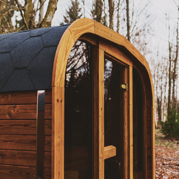 Mande Sauna MW12 ThermoWood for Your Perfect Backyard Retreat
