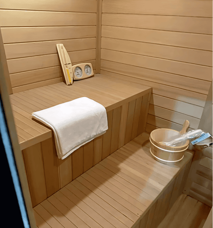 Indoor & Outdoor Hemlock Sauna 4person
