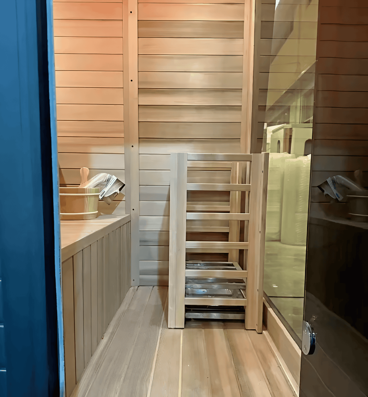 Indoor & Outdoor Hemlock Sauna 4person